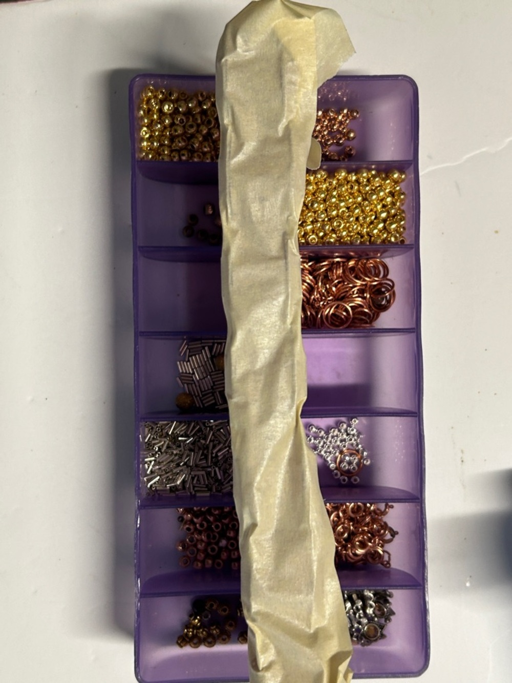 Assorted Jewelry-Making Supplies Kit – Black, Silver, Blue, Gold, Copper - Picture 5 of 13